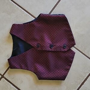 Fancy dress up baby formal vest